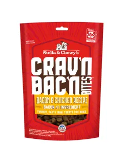 Crav'n Bac'n Bites Bacon & Chicken Treats 234 g