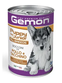 All Breeds Puppy and Junior Dog Chunks with Chicken and Turkey 415 g