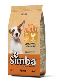 Simba Mini Adult Kibbles with Chicken 1,5 kg