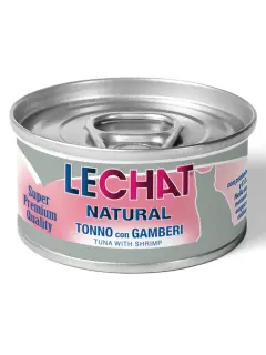 LeChat Natural Tuna Flakes with Shrimp 80 g