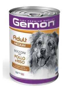 Medium Adult Dog Chunks with Chicken and Rice 415 g