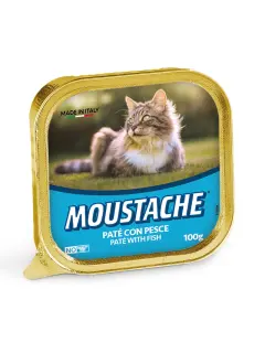 Moustache Adult Cat Paté with Fish 100 g
