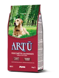 Artù อาหารเม็ดสำหรับสุนัขโต รสเนื้อวัว 4 kg
