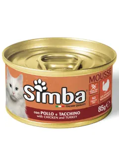 Simba Cat Mousse with Chicken and Turkey 85 g
