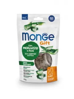 Gift Skin Support Cat Codfish with Aloe Vera Filled and Crunchy 60 g