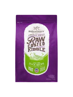 Raw Coated Kibble Cage-Free Duck Recipe for Cats 1.1 kg