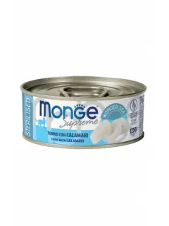 Supreme Sterilised Cat Tuna Flakes with Calamari 80 g