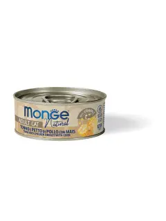 Natural Tuna and Chicken Breast with Corn Adult 80 g