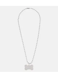 Logo Stainless Steel Dog Necklace