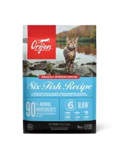 Six Fish Dry Cat Food 1.8 kg