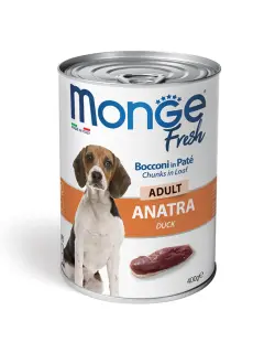 Fresh Adult Dog Chunks in Loaf with Duck 400 g