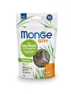Gift Hairball Adult with Salmon and Catnip Filled and Crunchy 60 g