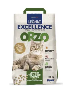 LeChat Excellence Natural Cat Litter 100% Italian Barley 2.5 kg