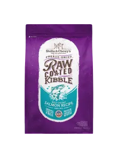 Raw Coated Kibble Wild-Caught Salmon Recipe for Cats 1.1 kg