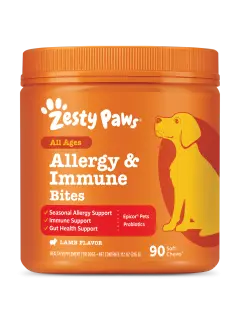 Aller-Immune Bites Lamb Dog Supplement 90 Count