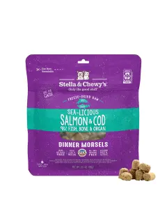 Sea-Licious Salmon & Cod Freeze-Dried Raw Dinner Morsels for Cats 99 g