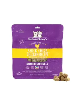 Chick, Chick Chicken Freeze-Dried Raw Dinner Morsels for Cats 99 g