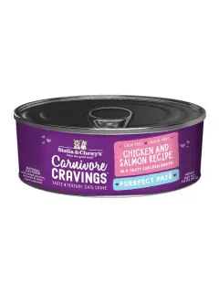Carnivore Cravings Purrfect Paté Chicken & Salmon Cans 147 g (Pack of 8)