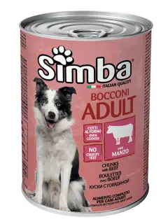 Simba Dog Chunks with Beef 415 g