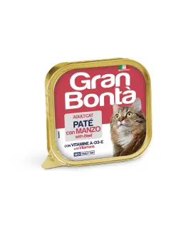 Gran Bontà Adult Cat Paté with Beef 100 g