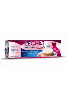 LeChat Natural Timbalé Tuna with Rice and Crab 3 x 85 g