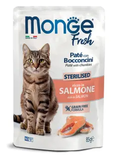 Fresh Paté with Chunkies rich in Salmon - Sterilised 85 g