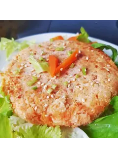 Salmon pancake