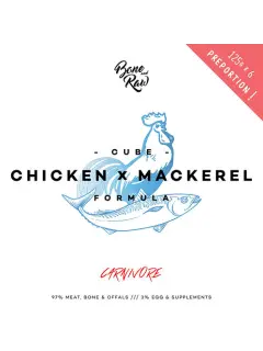 CUBE! - Chicken x Mackerel Formula (Carnivore)