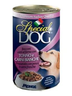 Special Dog All Breeds Adult 全犬期金枪鱼与家禽肉块湿粮 1275 g