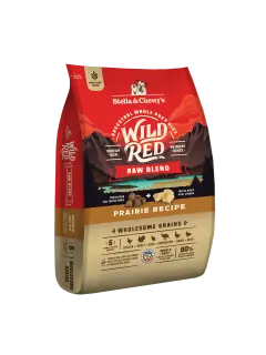 Wild Red Raw Blend Wholesome Grains Prairie Recipe for Dogs 1.6 kg