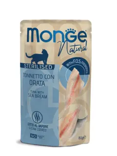Natural Sterilised Tuna with Sea Bream 80 g