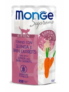 Supreme Kitten Thunfischflocken mit Quinoa und Babykarotten 80 g